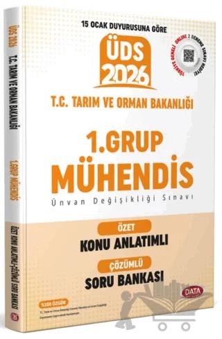 T.C. Tarım ve Orman Bakanlığı ÜDS 1. Grup Mühendis Özet Konu Anlatımlı Çözümlü Soru Bankası