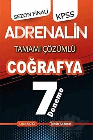 2020 KPSS Adrenalin Sezon Finali Coğrafya Tamamı Çözümlü 7 Deneme