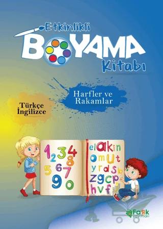 Etkinlikli Boyama Kitabı Harfler ve Rakamlar