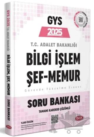 Adalet Bakanlığı Bilgi İşlem (Merkez-Taşra) Şef (Taşra) Memur GYS Soru Bankası