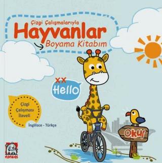 Çizgi Çalışmalarıyla Hayvanlar Boyama Kitabım