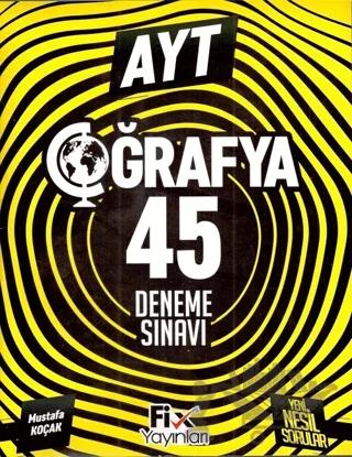 AYT Coğrafya 45 Denemeleri