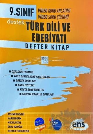 9. Sınıf Edebiyat Destek Defter Kitap