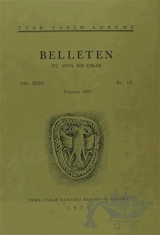 Belleten Sayı: 171 Cilt: 43