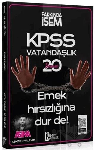 KPSS Vatandaşlık Aşina 20 Deneme Çözümlü
