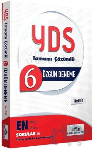 İrem YDS 6 Deneme Sınavı Çözümlü İrem Yayınları