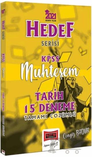 2021 KPSS Muhteşem Tarih Tamamı Çözümlü 15 Deneme Hedef Serisi