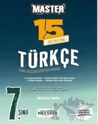 7. Sınıf Türkçe Master 15 Türkçe Deneme
