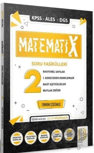 KPSS ALES DGS Matematix - 2 Matematik Soru Fasikülleri
