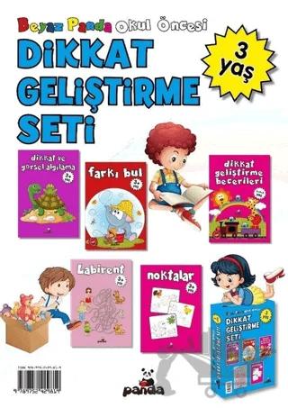 Okul Öncesi 3 Yaş Dikkat Geliştirme Seti (5 Kitap)