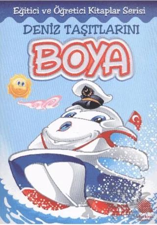 Deniz Taşıtlarını Boya – Kolektif – Kirpi Yayıncılık kitap kapağı