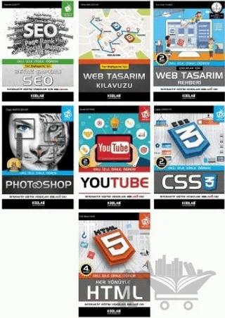 Hızlı ve Kolay Web Tasarım Seti (7 Kitap Takım)