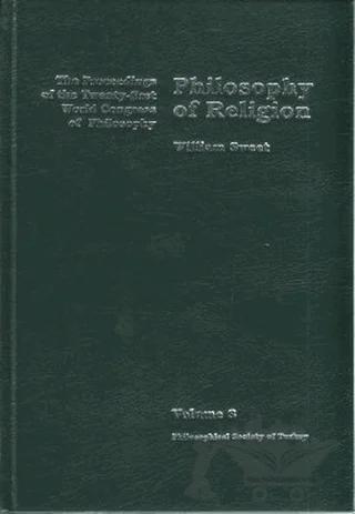 Philosophy of Religion Volume 3