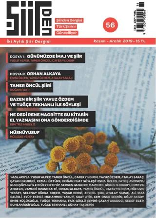 Şiirden İki Aylık Şiir Dergisi Sayı: 56 Kasım - Aralık 2019