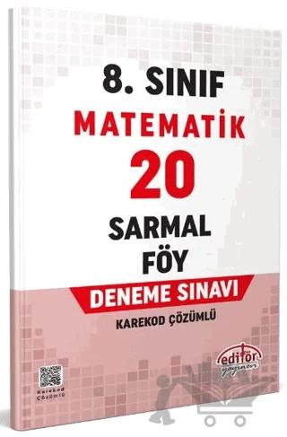 8. Sınıf Matematik 20 Sarmal Föy Deneme Sınavı