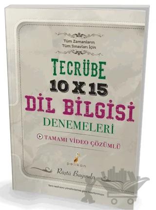 Tecrübe 10x15 Video Çözümlü Dil Bilgisi Denemeleri