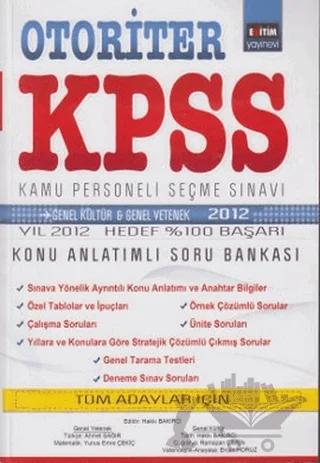 Otoriter KPSS Kamu Personeli Seçme Sınavı Konu Anlatımlı Soru Bankası