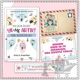 Çocuklar İçin Psikolojik Destek Serisi - Çocuklarda Yeme Bozuklukları -Kartpostal ve Ayraç