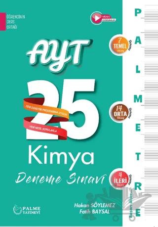 Palmetre AYT Kimya 25 Deneme Sınavı