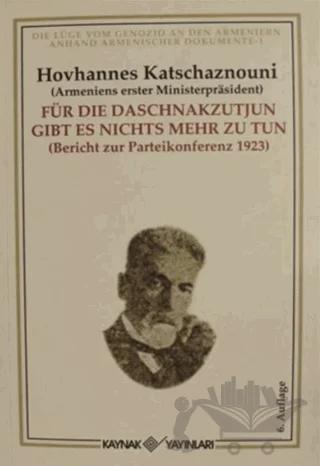 Für Die Daschnakzutjun Gibt es Nichts Mehr Zu Tun