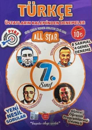 7.Sınıf Türkçe All Star Denemeler