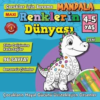 Maxi Mandala Renklerin Dünyası Mandala 10