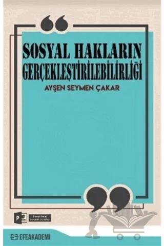 Sosyal Hakların Gerçekleştirilebilirliği
