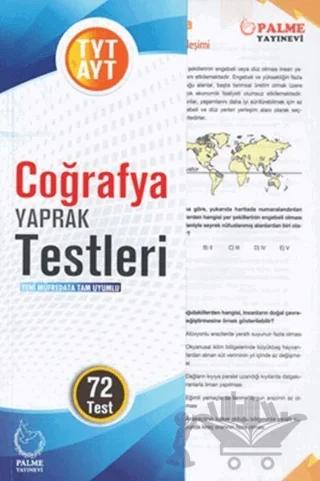 Palme Yaprak Test YKS TYT AYT Coğrafya