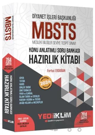 2024 Diyanet İşleri Başkanlığı MBSTS Konu Anlatımlı Soru Bankası Hazırlık Kitabı