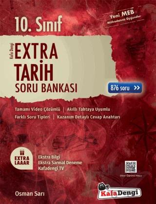 10. Sınıf Tarih Extra Soru Bankası – Osman Sarı – Kafa Dengi Yayınları kitap kapağı