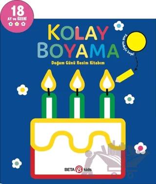 Kolay Boyama - Doğum Günü Resim Kitabım