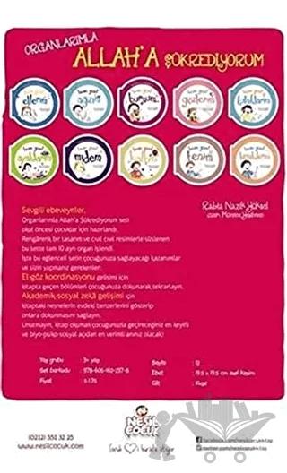 Organlarımla Allah'a Şükrediyorum (10 Kitap Takım)