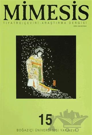 Mimesis Sayı: 15 – Boğaziçi Üniversitesi Yayınevi kitap kapağı