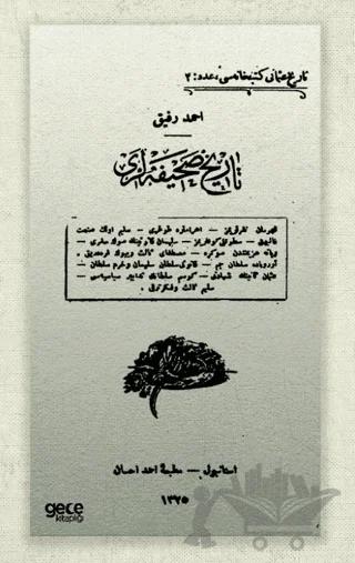 Tarih Sahifeleri (Osmanlıca)