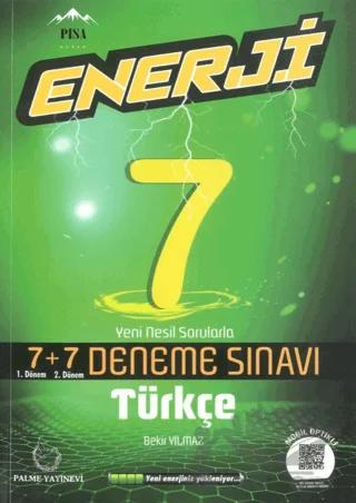 7. Sınıf Türkçe Enerji 7 + 7 Deneme