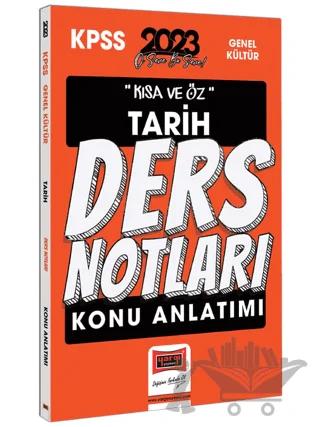 Yargı Yayınları 2023 KPSS Kısa ve Öz Tarih Konu Anlatımı Ders Notları