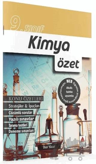 9. Sınıf Kimya Özet – İlker Yücel – Delta Kültür Yayınevi kitap kapağı