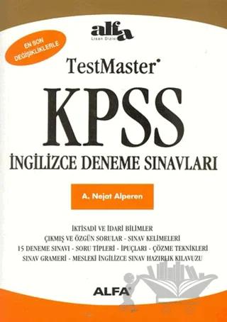 Mastering KPSS İngilizce Deneme Sınavları (Son Değişiklikleriyle)