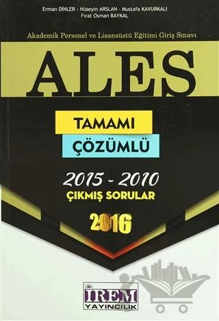 2016 ALES Tamamı Çözümlü Çıkmış Sorular