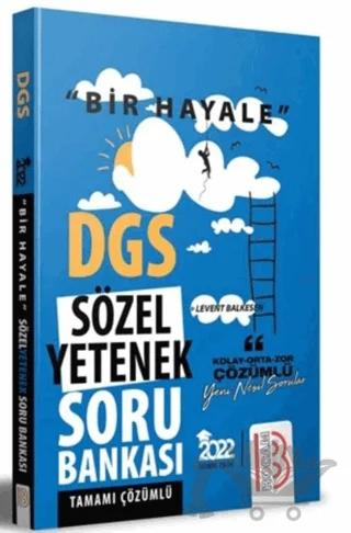 Bir Hayale Serisi DGS Sözel Yetenek Tamamı Çözümlü Soru Bankası