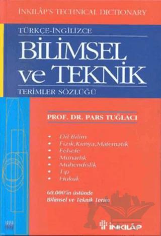 Türkçe - İngilizce Bilimsel ve Teknik Terimler Sözlüğü