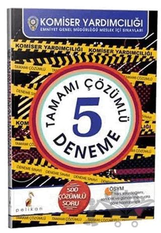 Komiser Yardımcılığı 5 Çözümlü Deneme Sınavı 2017