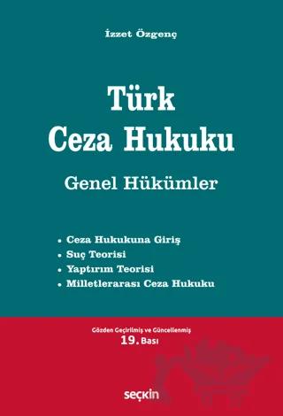 Türk Ceza Hukuku Genel Hükümler