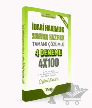 İdari Hakimlik Sınavına Hazırlık Tamamı Çözümlü 4 Deneme
