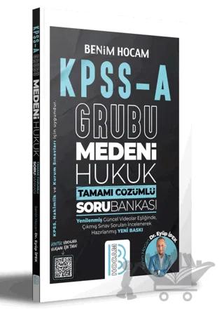KPSS A Grubu Medeni Hukuk Tamamı Çözümlü Soru Bankası