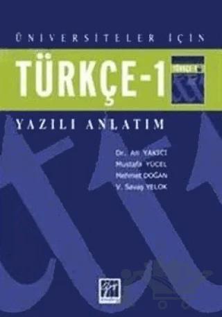 Türkçe 1 - Yazılı Anlatım