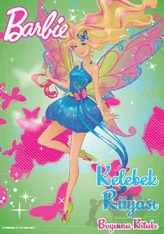 Barbie Kelebek Rüyası Boyama Kitabı
