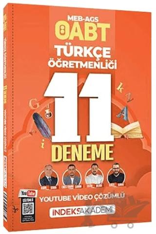 2026 ÖABT MEB-AGS Türkçe Öğretmenliği 11 Deneme Youtube Video Çözümlü