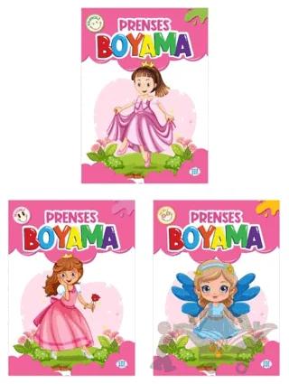 Prenses Boyama Kitabı (3 Kitap)