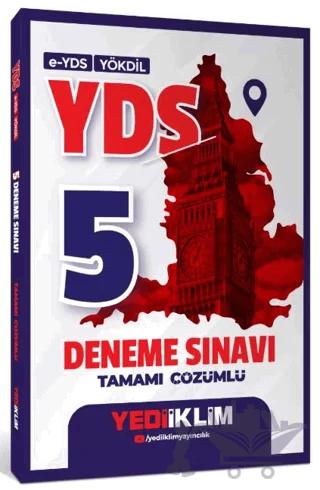 2025 E-YDS YÖKDİL YDS Tamamı Çözümlü 5 Deneme Sınavı
